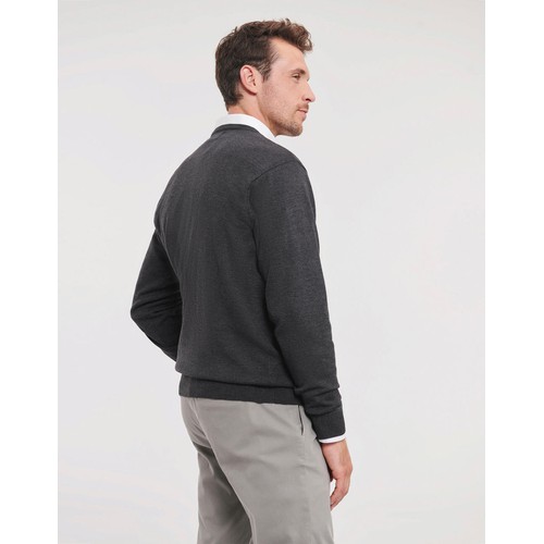 Men`s V-Neck Knitted Pullover thumbnail 5