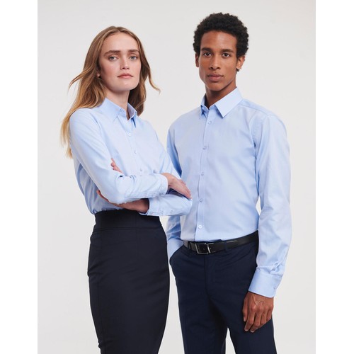 Ladies` Herringbone Shirt thumbnail 5