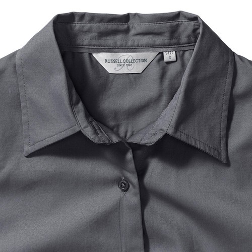 Ladies’ Short Sleeve Classic Twill Shirt - 6