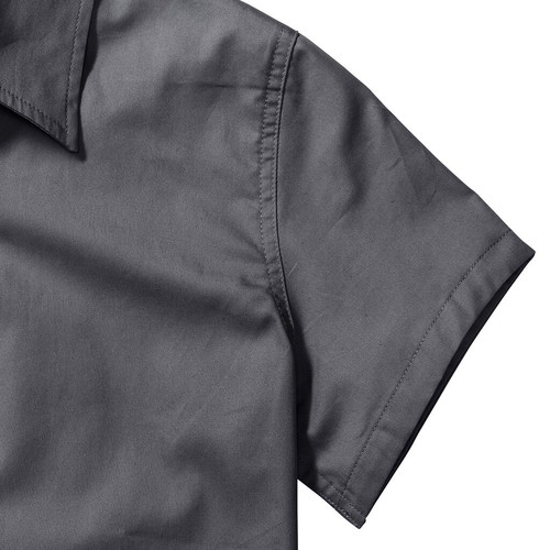 Ladies’ Short Sleeve Classic Twill Shirt - 5