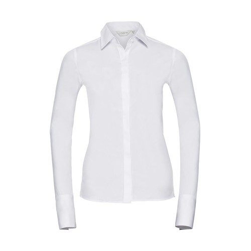 Ladies` LS Ultimate Stretch Shirt thumbnail 8