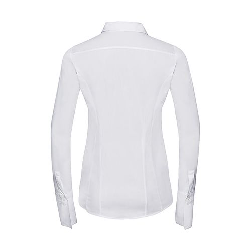 Ladies` LS Ultimate Stretch Shirt - 7