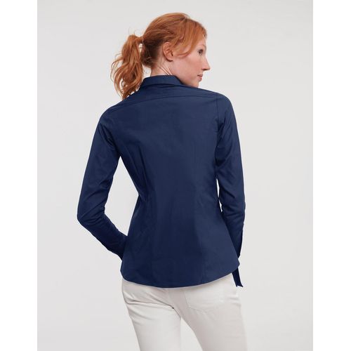 Ladies` LS Ultimate Stretch Shirt - 4