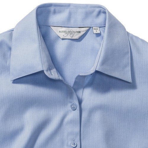 Ladies` LS Herringbone Shirt thumbnail 12