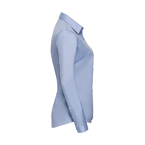 Ladies` LS Herringbone Shirt thumbnail 11