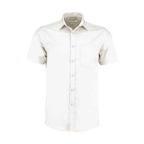 Tailored Fit Poplin Shirt SSL - 4