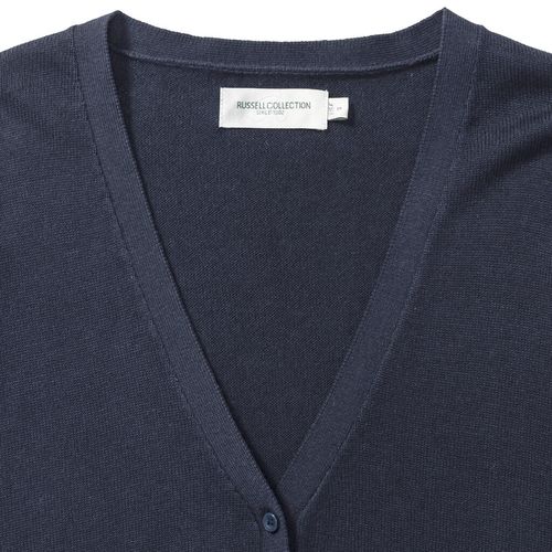 Ladies` V-Neck Knitted Cardigan - 10