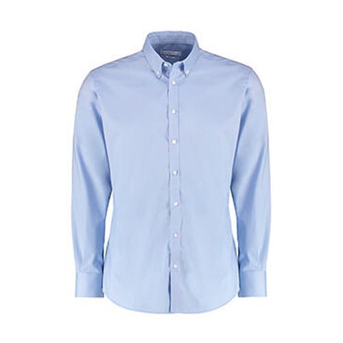 Slim Fit Stretch Oxford Shirt LS - 4