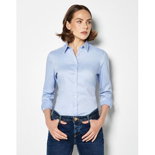 Women`s Tailored Fit Stretch Oxford Shirt LS - 2