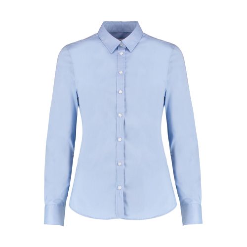 Women`s Tailored Fit Stretch Oxford Shirt LS - 5