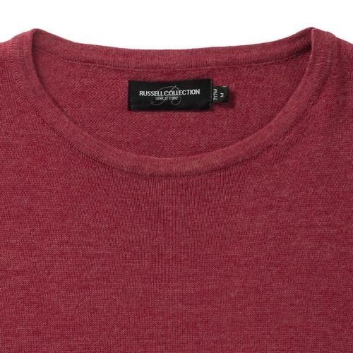 Men`s Crew Neck Knitted Pullover thumbnail 7