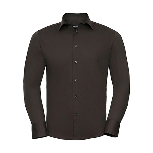Fitted Long Sleeve Stretch Shirt thumbnail 8