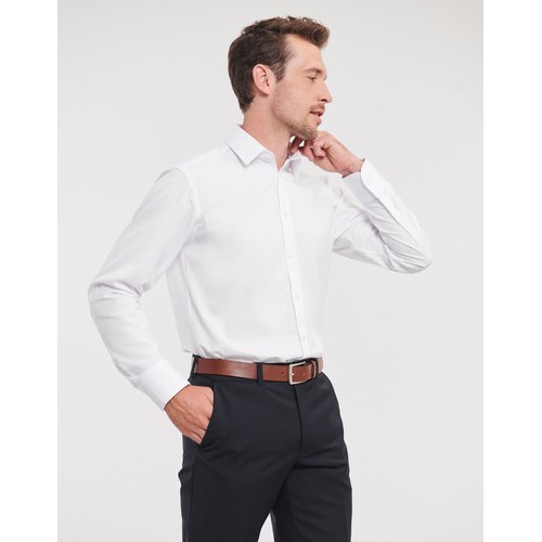 Men`s LS Herringbone Shirt thumbnail 5