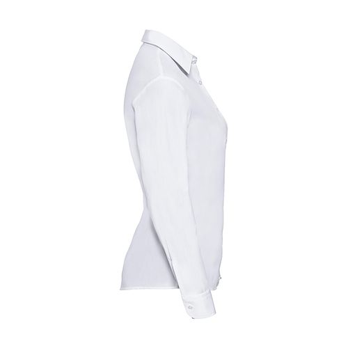 Ladies` LS Poplin Shirt - 8