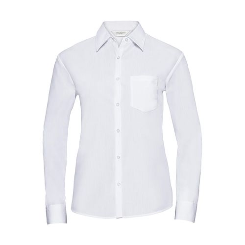 Ladies` LS Poplin Shirt - 5