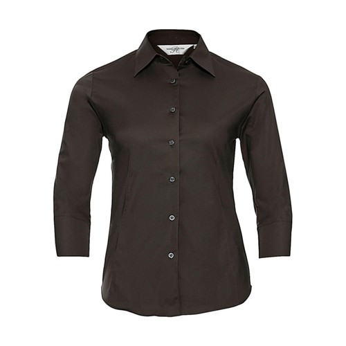 Fitted Blouse with 3/4 Sleeves thumbnail 8