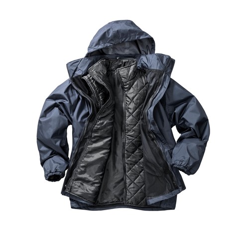 3 in 1 Jacket with quilted Bodywarmer thumbnail 8