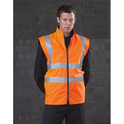 Fluo Fleece Reversible Bodywarmer - 1