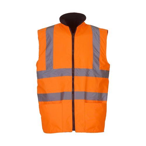 Fluo Fleece Reversible Bodywarmer - 3