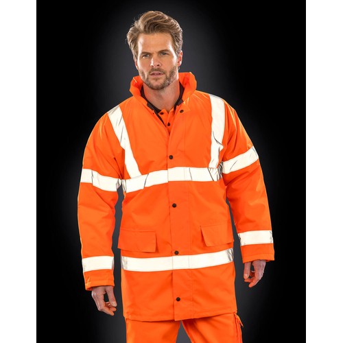 Core Hi-Vis Motorway Coat - 1