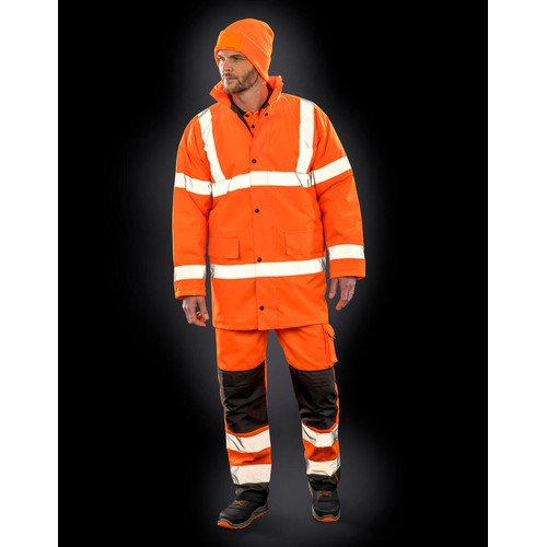 Core Hi-Vis Motorway Coat - 3