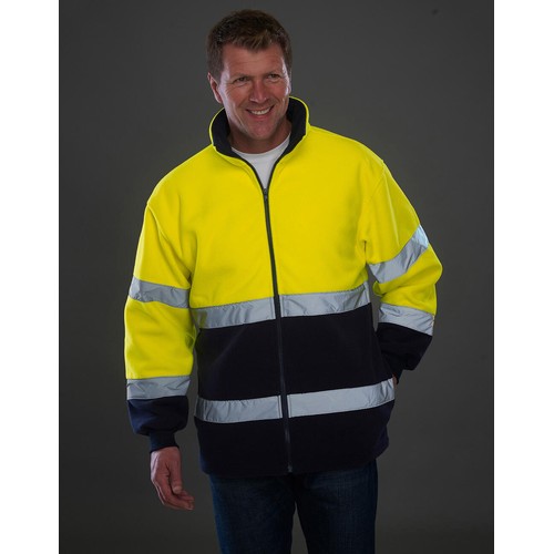 Fluo 2-Tone Fleece Jacket - 1