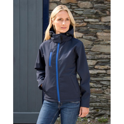 Ladies TX Performance Hooded Softshell Jacket thumbnail 4