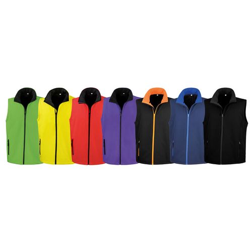 Men`s Printable Softshell Bodywarmer - 8