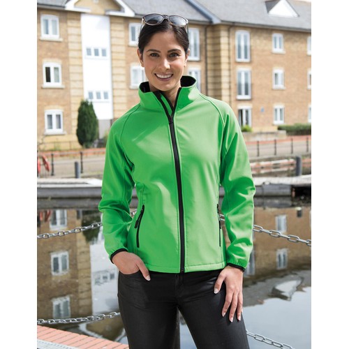 Ladies` Printable Softshell Jacket - 1