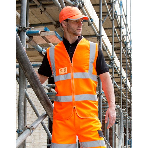 Zip I.D. Recycled Safety Tabard - 1