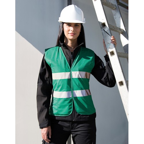 Recycled Women`s Hi-Viz Fitted Tabard thumbnail 6