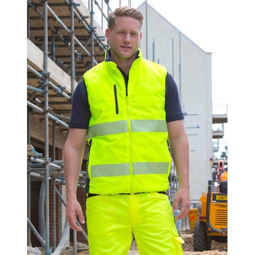 Reversible Soft Padded Safety Gilet thumbnail 4