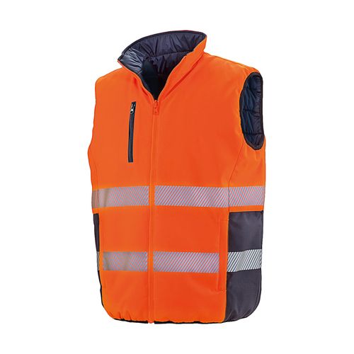 Reversible Soft Padded Safety Gilet - 9