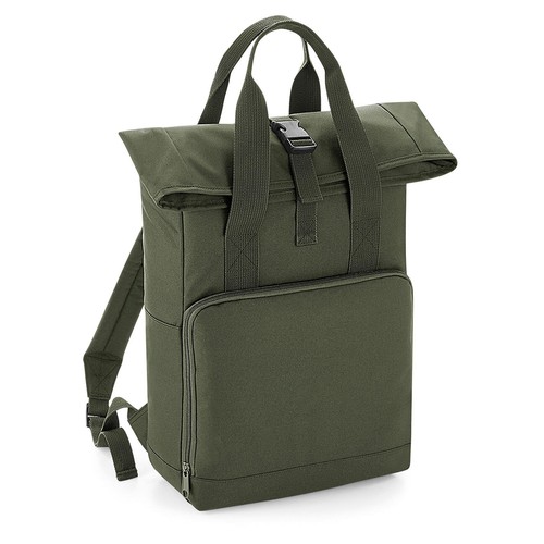 Twin Handle Roll-Top Backpack thumbnail 5