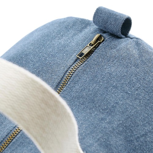 Denim Barrel Bag thumbnail 6