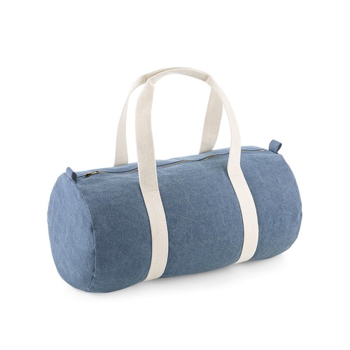 Denim Barrel Bag thumbnail 5
