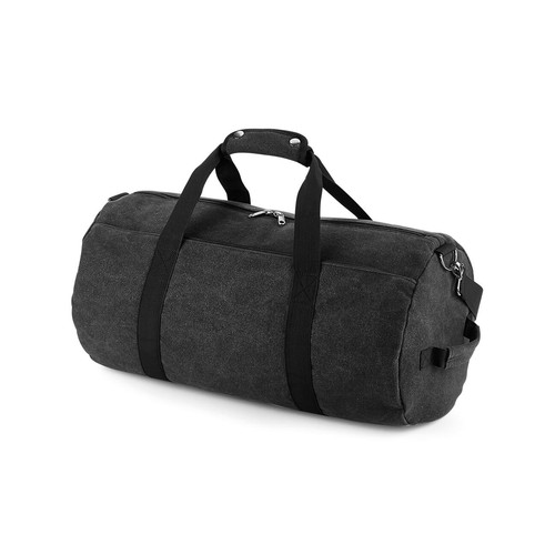 Vintage Canvas Barrel Bag thumbnail 7