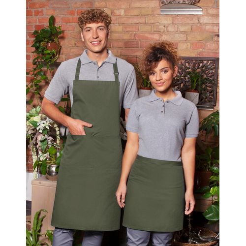 Bib Apron Basic with Pocket - 9