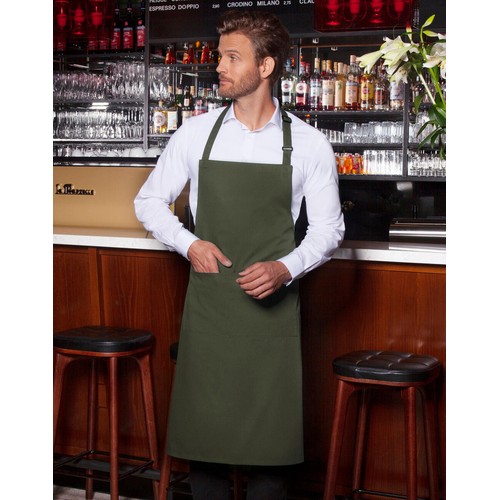 Bib Apron Basic with Pocket thumbnail 5