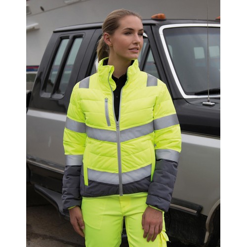 Women`s Soft Padded Safety Jacket - 1