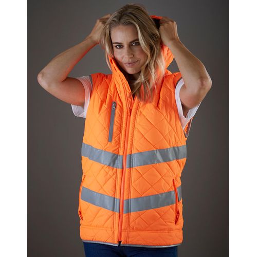 Fluo Kensington Hooded Gilet - 3
