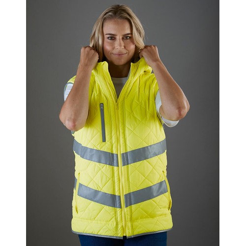 Fluo Kensington Hooded Gilet thumbnail 6