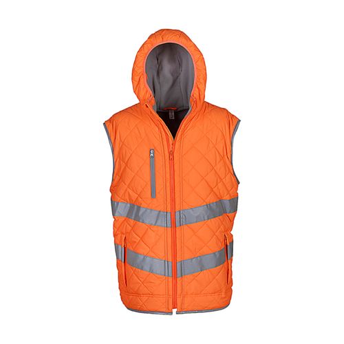 Fluo Kensington Hooded Gilet - 7