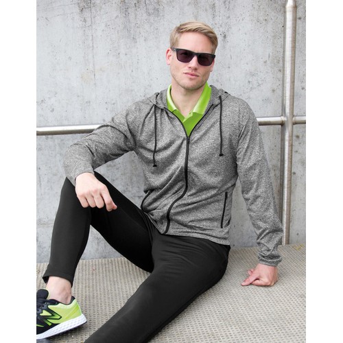 Men`s Hooded Tee-Jacket - 1