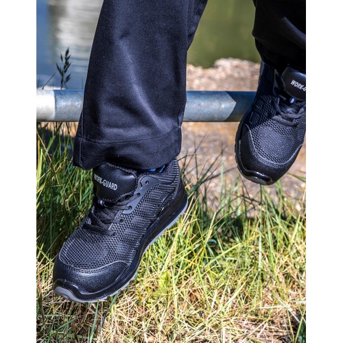 All Black Safety Trainer thumbnail 4