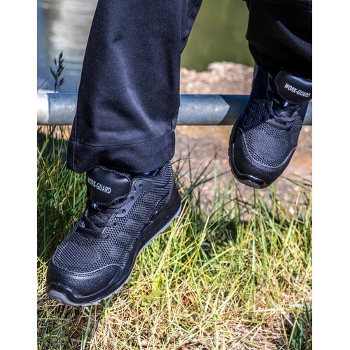 All Black Safety Trainer - size 3 thumbnail 4
