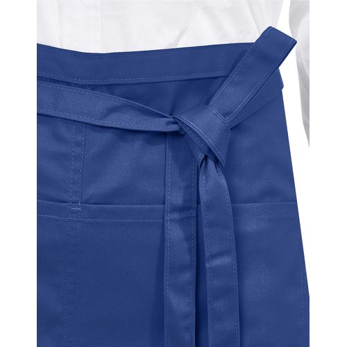 Berlin Long Bistro Apron with Vent and Pocket - 2
