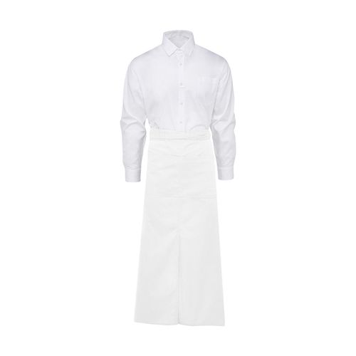 Berlin Long Bistro Apron with Vent and Pocket - 5