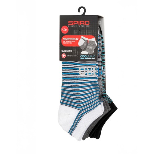 3-Pack Mixed Stripe Sneaker Socks thumbnail 5