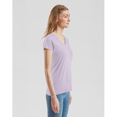 Ladies` Iconic 150 V Neck T - 3